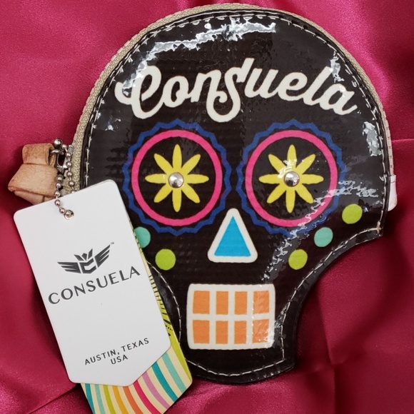 COPY - Consuela Sugar Skull Coin Purse - Picture 2 of 3